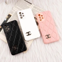 قاب پافر چرمی Chanel محافظ لنزدار Samsung Galaxy A23