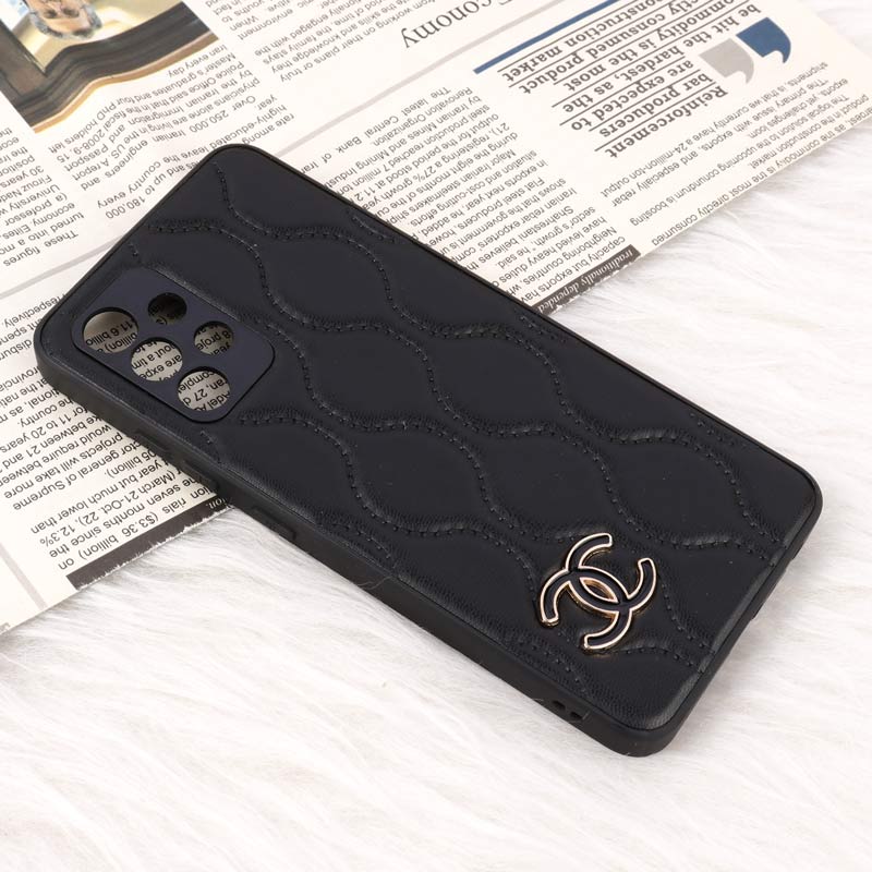 قاب پافر چرمی Chanel محافظ لنزدار Samsung Galaxy A32 4G