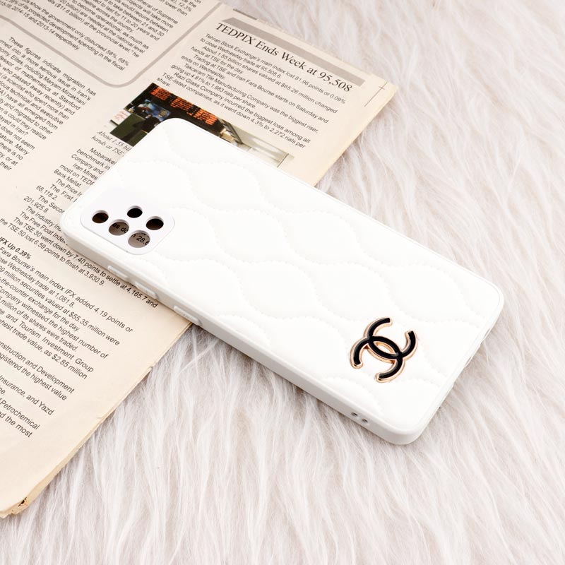 قاب پافر چرمی Chanel محافظ لنزدار Samsung Galaxy A51