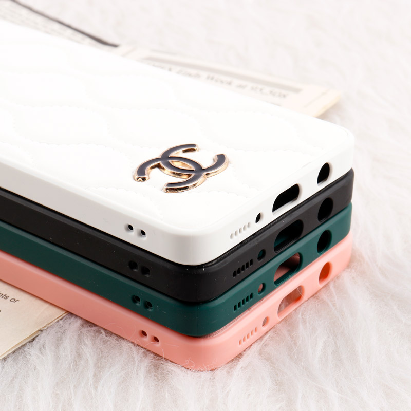 قاب پافر چرمی Chanel محافظ لنزدار Samsung Galaxy A51