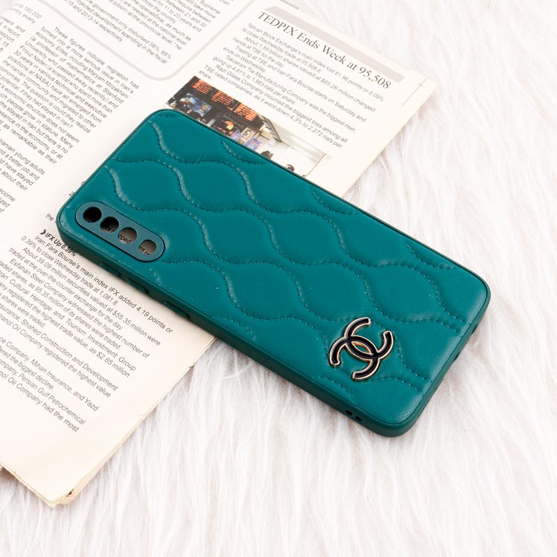 قاب پافر چرمی Chanel محافظ لنزدار Samsung Galaxy A70