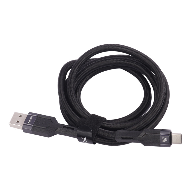کابل تایپ سی فست شارژ Yesido CA106 2.4A 18W QC 1.2m