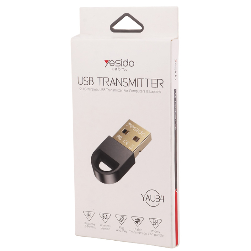 دانگل بلوتوث کامپیوتر Yesido YAU34 USB 2.4G