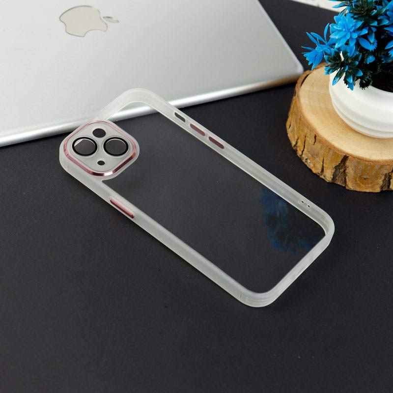 قاب ضد خش پشت شفاف محافظ لنزدار آیفون iPhone 13