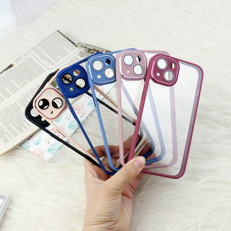 قاب ضد خش پشت شفاف محافظ لنزدار آیفون iPhone 13