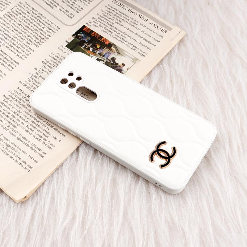 قاب پافر چرمی Chanel محافظ لنزدار Xiaomi Redmi 9
