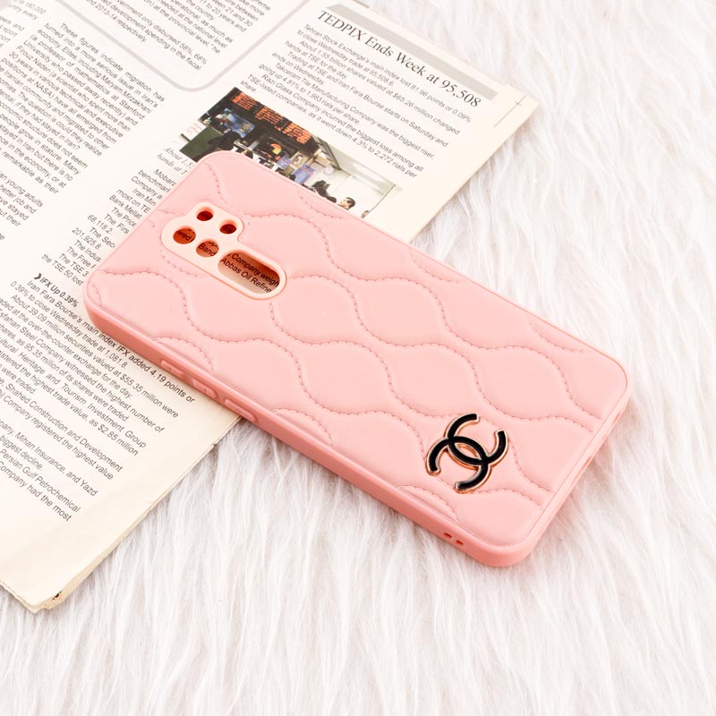 قاب پافر چرمی Chanel محافظ لنزدار Xiaomi Redmi 9