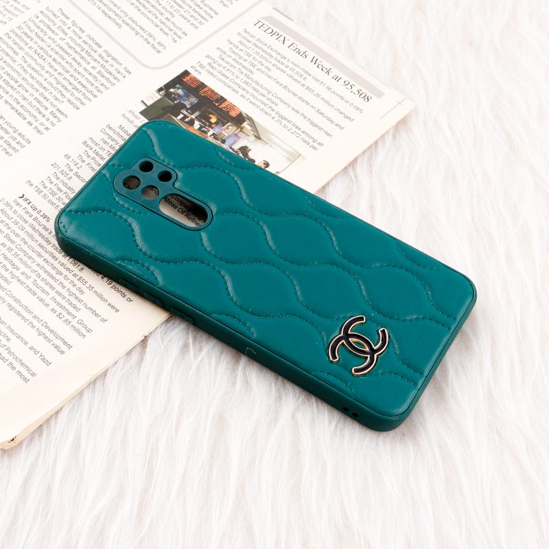 قاب پافر چرمی Chanel محافظ لنزدار Xiaomi Redmi 9
