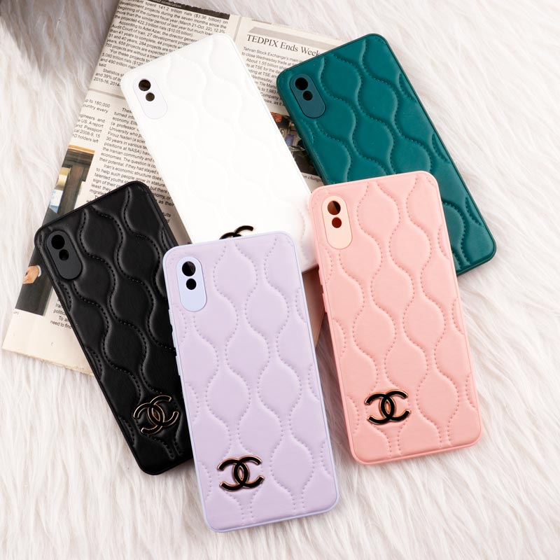 قاب پافر چرمی Chanel محافظ لنزدار Xiaomi Redmi 9A