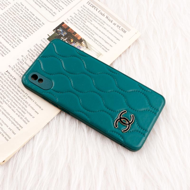 قاب پافر چرمی Chanel محافظ لنزدار Xiaomi Redmi 9A
