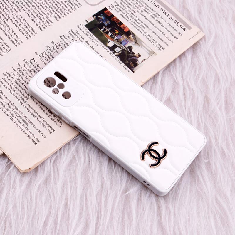 قاب پافر چرمی Chanel محافظ لنزدار Xiaomi Redmi Note 10