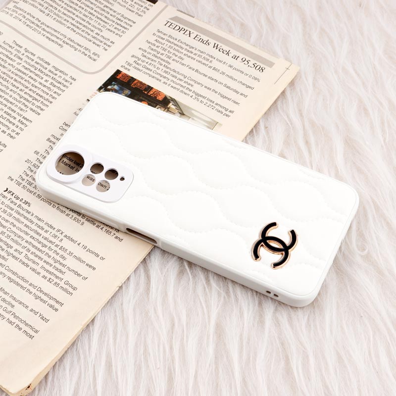 قاب پافر چرمی Chanel محافظ لنزدار Xiaomi Redmi Note 11 / 11S
