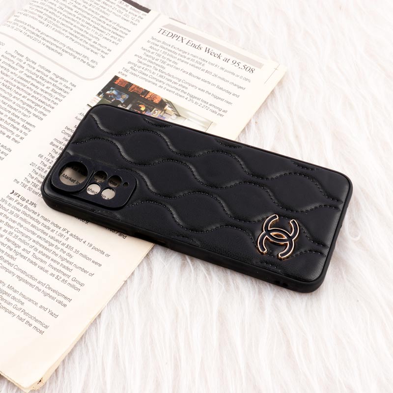 قاب پافر چرمی Chanel محافظ لنزدار Xiaomi Redmi Note 11 / 11S