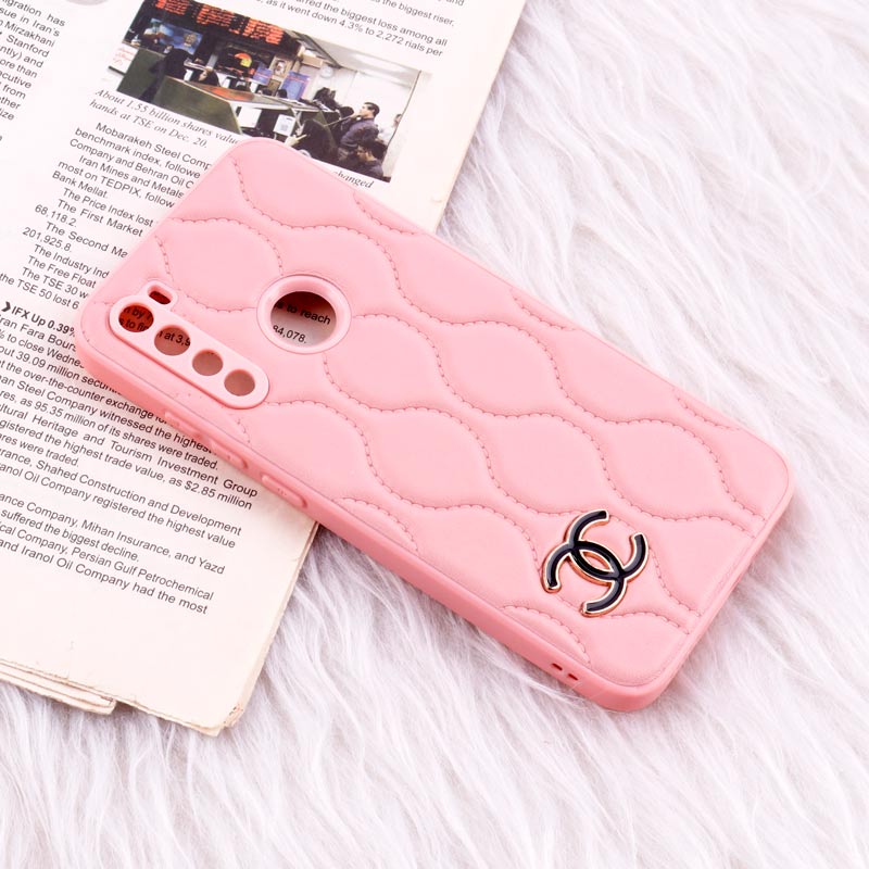 قاب پافر چرمی Chanel محافظ لنزدار Xiaomi Redmi Note 8