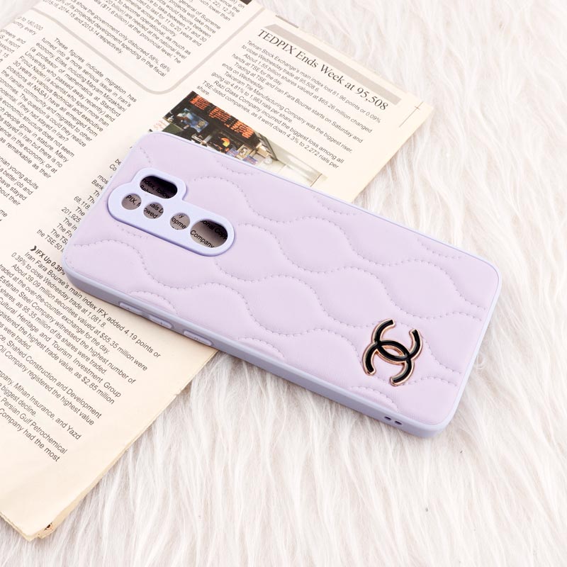 قاب پافر چرمی Chanel محافظ لنزدار Xiaomi Redmi Note 8 Pro