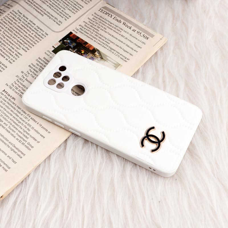 قاب پافر چرمی Chanel محافظ لنزدار Xiaomi Redmi Note 9