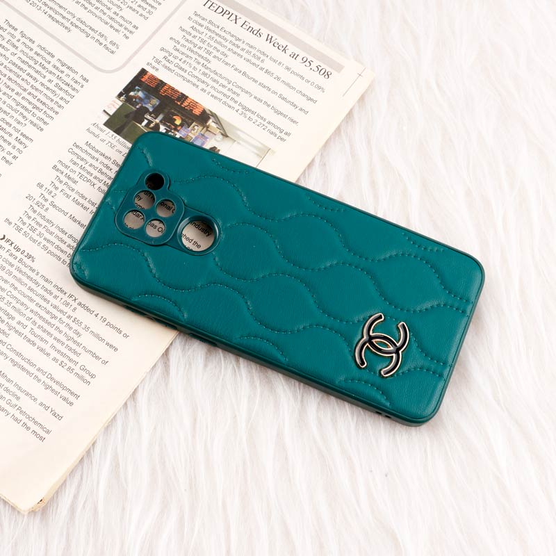 قاب پافر چرمی Chanel محافظ لنزدار Xiaomi Redmi Note 9
