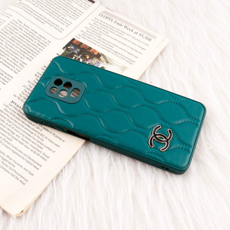 قاب پافر چرمی Chanel محافظ لنزدار Xiaomi Redmi Note 9 Pro