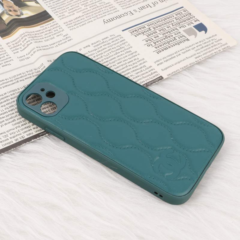قاب پافر چرمی Chanel محافظ لنزدار iPhone 11