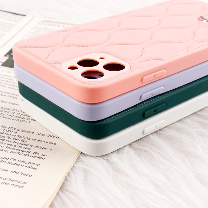 قاب پافر چرمی Chanel محافظ لنزدار iPhone 11 Pro Max
