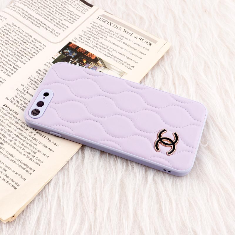 قاب پافر چرمی Chanel محافظ لنزدار iPhone 7 Plus / 8 Plus