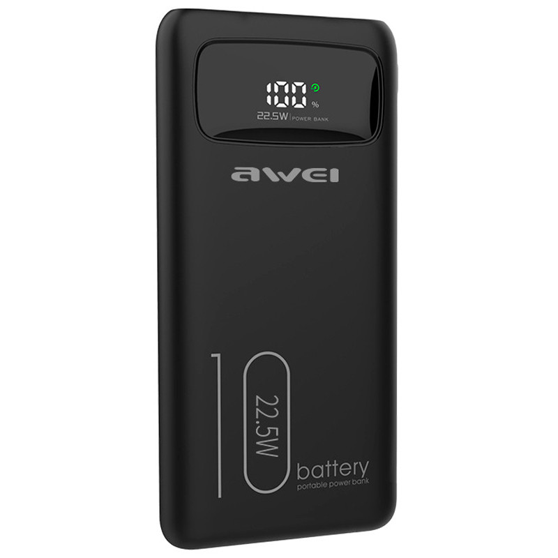 پاوربانک فست شارژ 10000 اوی Awei P168K 22.5W