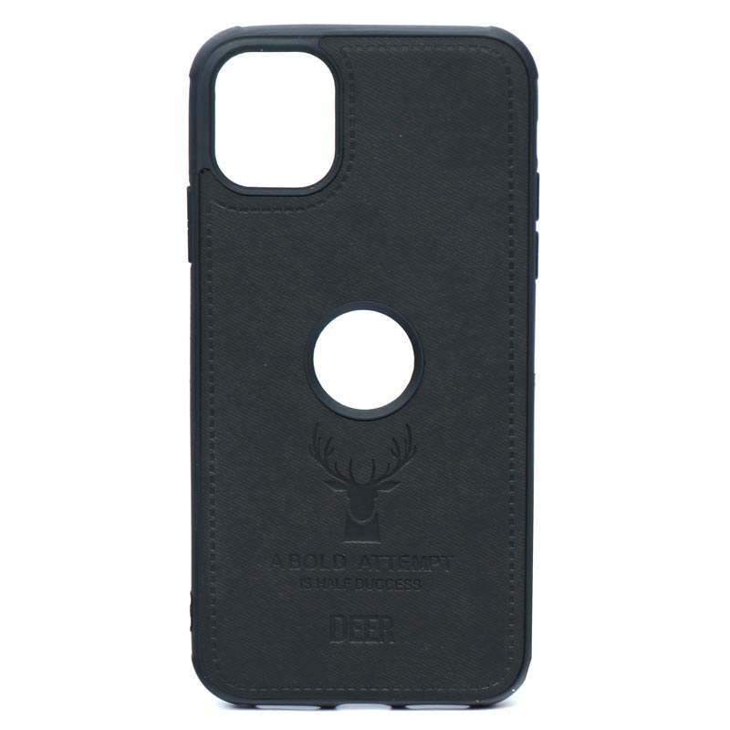 قاب چرمی طرح گوزن iPhone 11