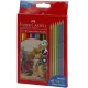 مداد رنگی 18 رنگ فابر کاستل Faber-Castell 115464