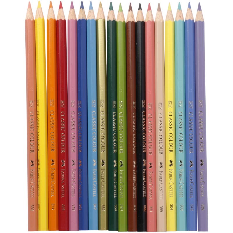 مداد رنگی 18 رنگ فابر کاستل Faber-Castell 115464