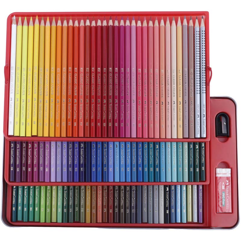 مداد رنگی 100 رنگ فابر کاستل Faber-Castell 115805