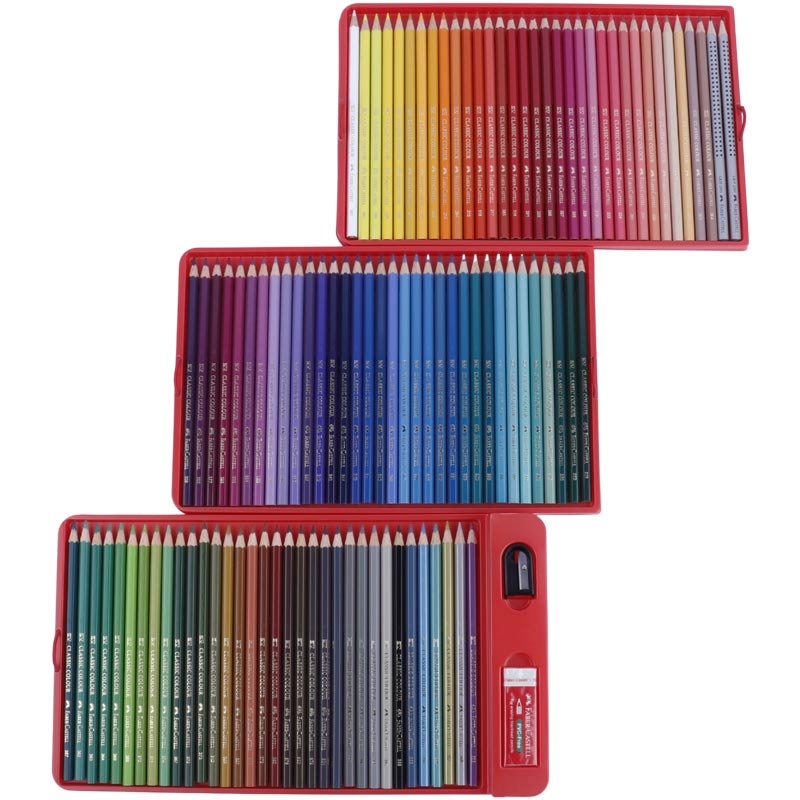مداد رنگی 100 رنگ فابر کاستل Faber-Castell 115805