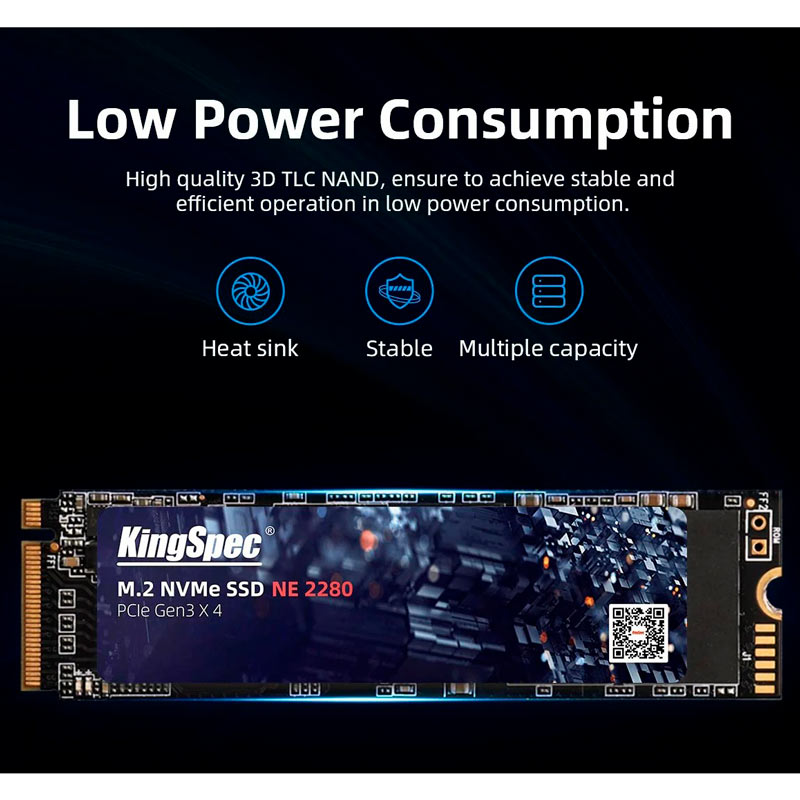 حافظه SSD کینگ اسپک KingSpec NE2280 256GB M.2