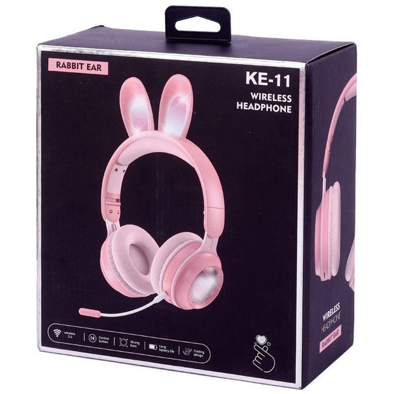 هدفون بلوتوثی رم خور Rabbit Ear KE-11