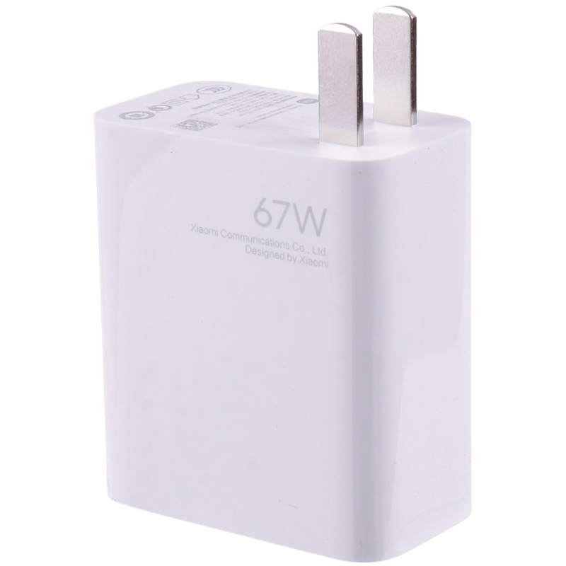 شارژر دیواری فست شارژ Xiaomi 13 Lite 6.2A 67W + کابل تایپ سی و جعبه گوشی