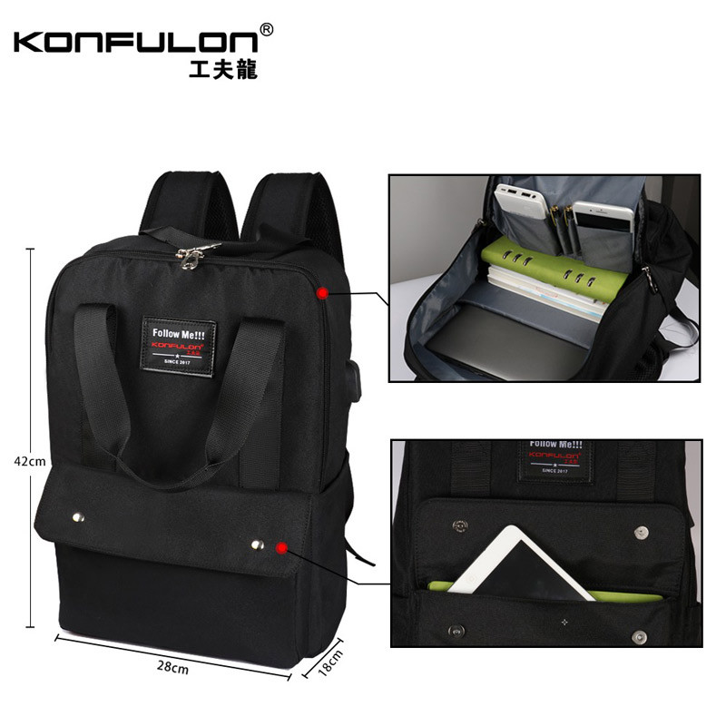 کوله پشتی لپ تاپ Konfulon BP-01