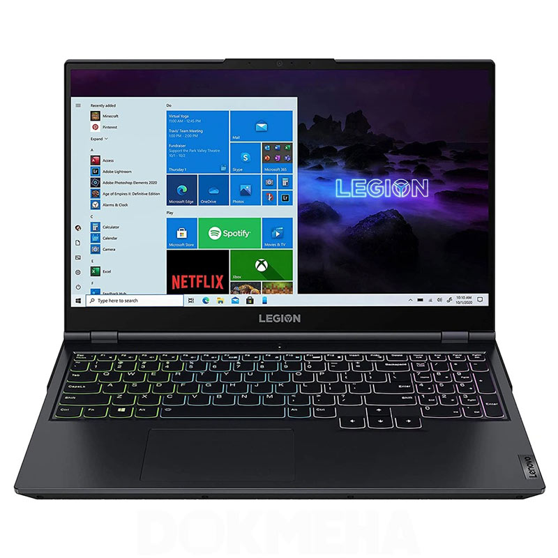 لپ تاپ Lenovo Legion 5 15ACH6H Ryzen 7 (5800H) 16GB 512GB SSD NVIDIA 6GB 15.6" FHD