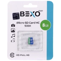 رم میکرو 8 گیگ بکسومن Bexoman 533X U1 C10 80MB/s