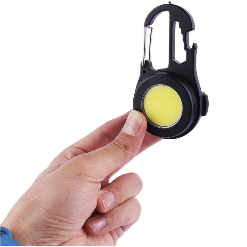 چراغ قوه قلاب دار COB 6IN1