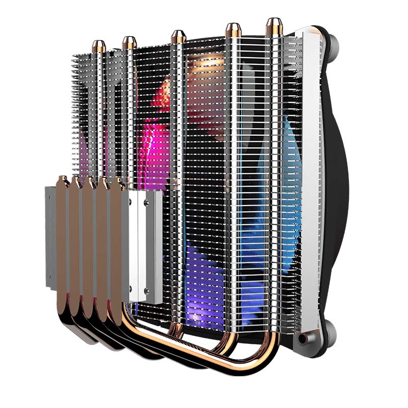 فن خنک کننده CPU گیم مکس GameMax Gamma 300 Rainbow ARGB