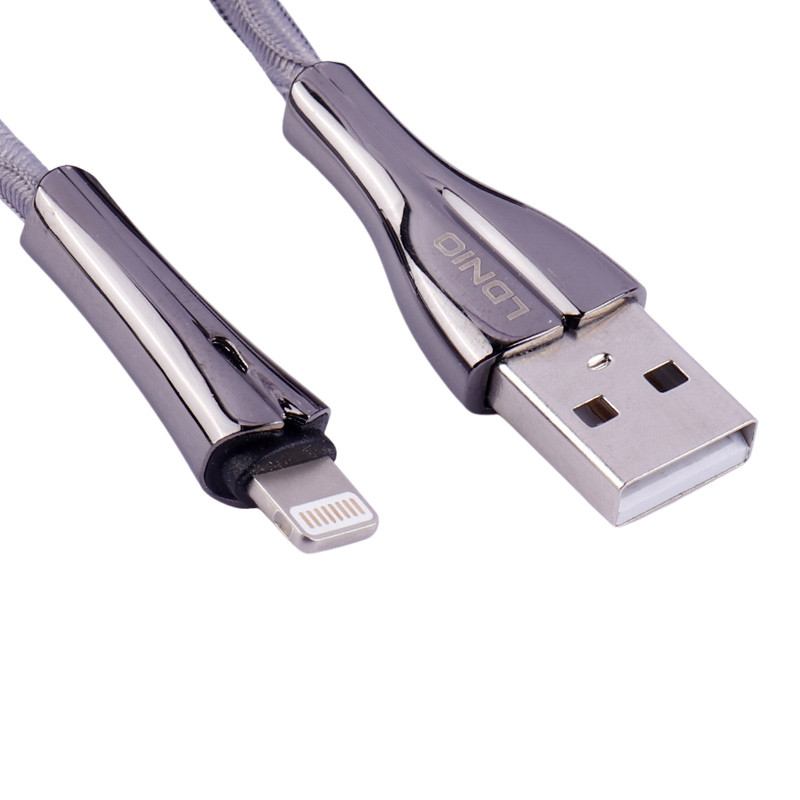 کابل لایتنینگ فست شارژ Ldnio LS462 2.4A 2m