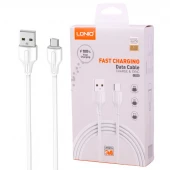 کابل میکرو یو اس بی فست شارژ Ldnio LS543 2.1A 3m