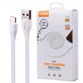 کابل تایپ سی فست شارژ Ldnio LS553 2.1A 3m