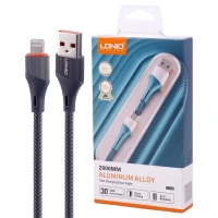 کابل آیفونی فست شارژ Ldnio LS632 30W 2m