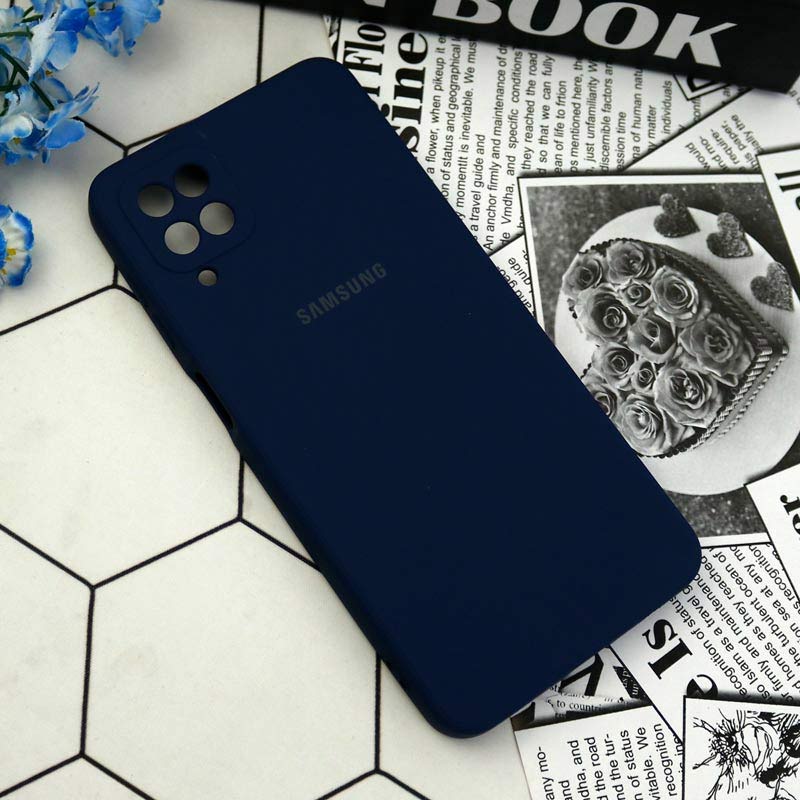 قاب سیلیکونی معمولی محافظ لنزدار Samsung Galaxy A12
