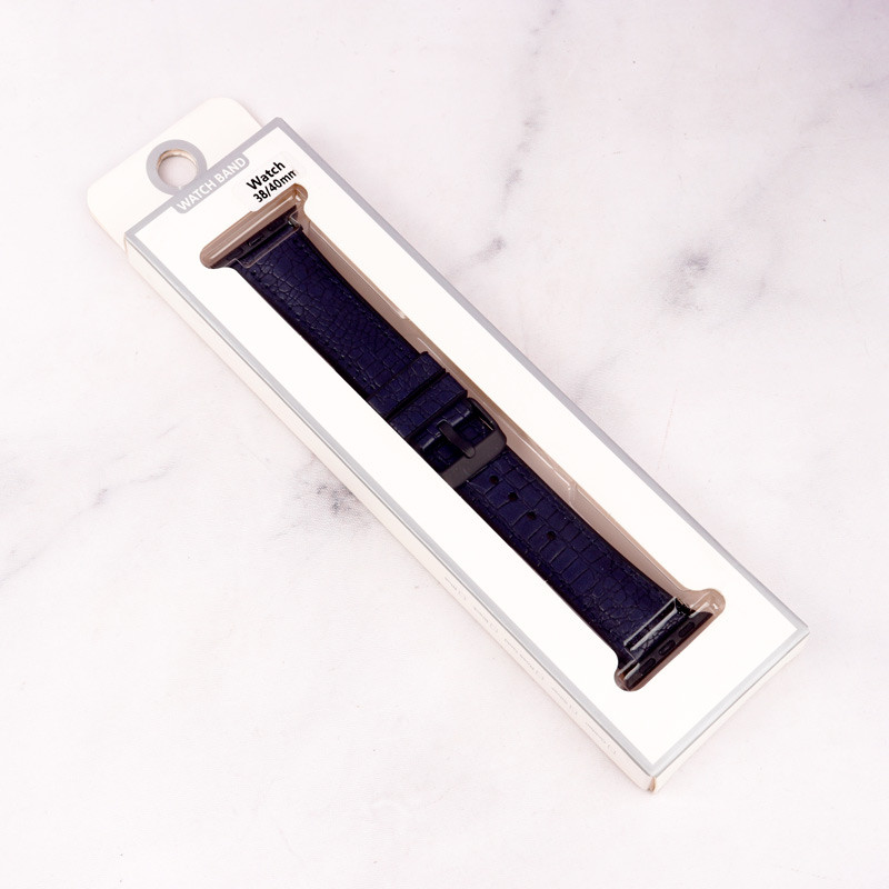 بند چرمی Watch Band اپل واچ 38/40mm طرح پوست کروکودیل