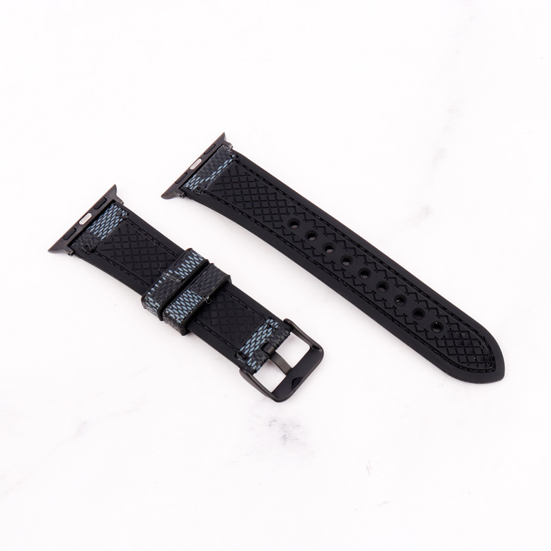 بند چرمی Watch Band اپل واچ 38/40mm طرح شطرنجی