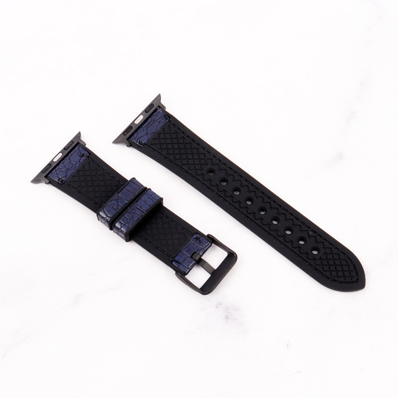 بند چرمی Watch Band اپل واچ 38/40mm طرح پوست کروکودیل
