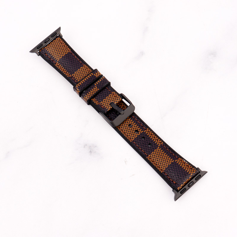 بند چرمی Watch Band اپل واچ 38/40mm طرح شطرنجی