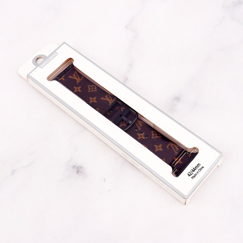 بند چرمی Watch Band اپل واچ 42/44mm طرح LV کوچک