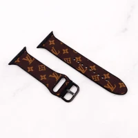 بند چرمی Watch Band اپل واچ 42/44mm طرح LV کوچک